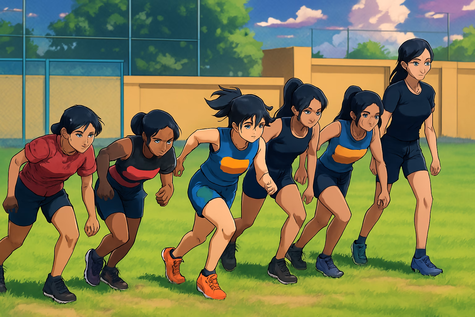 Youth Empowerment in Motion During Leo Olympics 2025 Women's Running Events