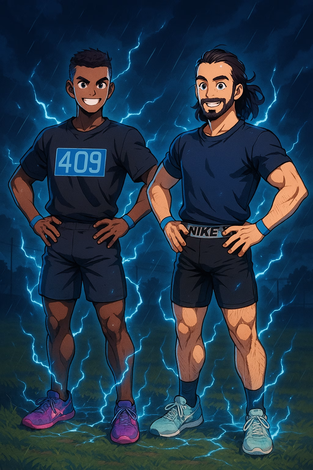 Leo Olympics 2025 Runners Showcasing Youth Leadership, Determination, and Team Spirit